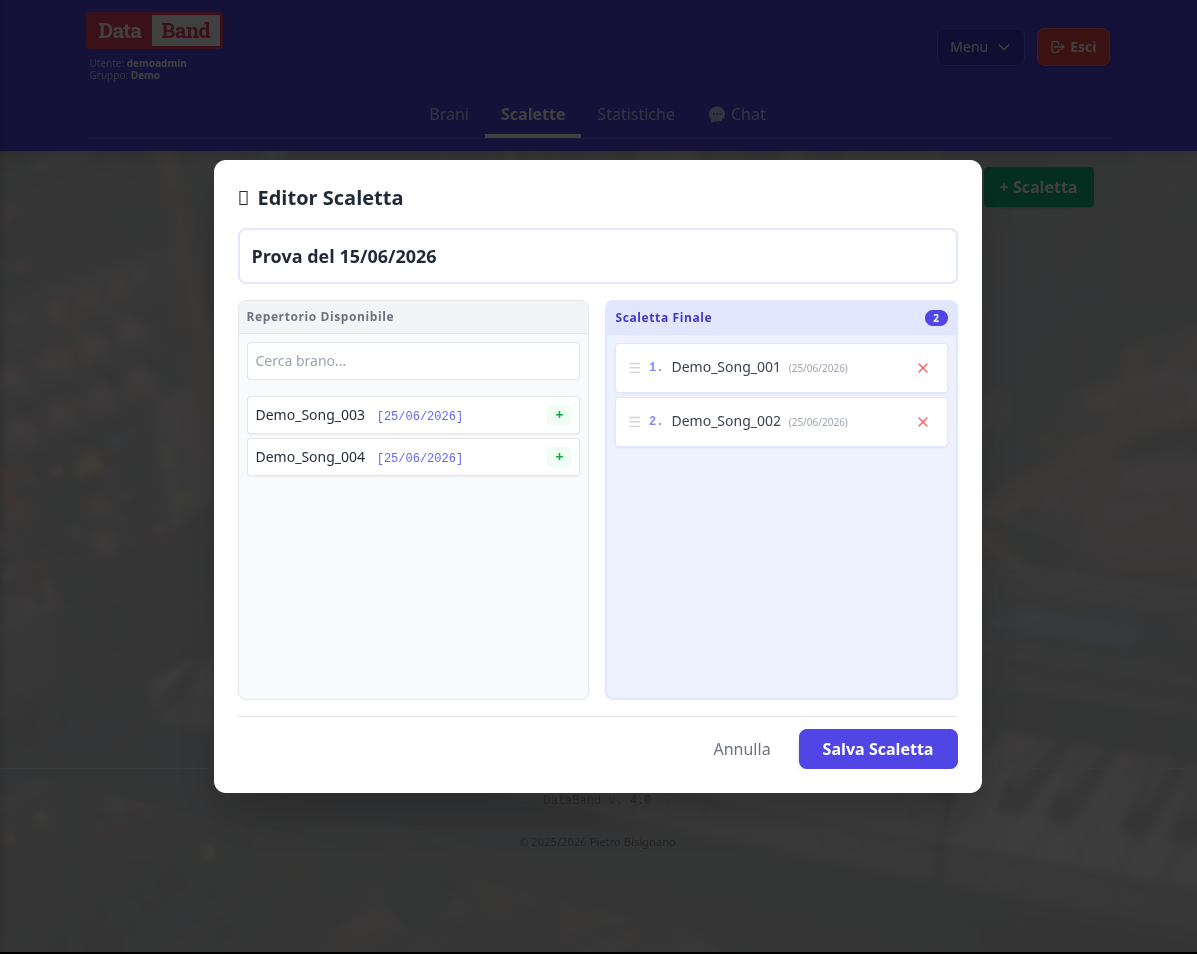 DataBand Interface Preview