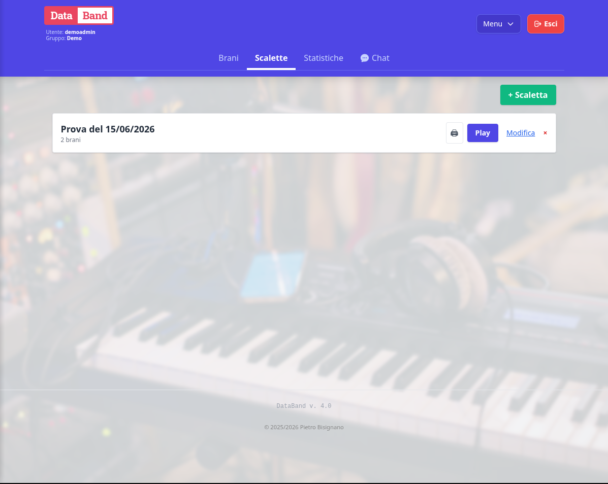 DataBand Interface Preview